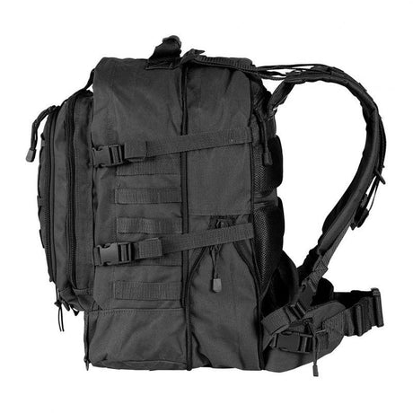 Sac à dos Ares modulable 45/60L à soufflet, dos rigide et système MOLLE, environ 2 kg