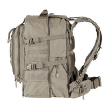 Sac à dos Ares modulable 45/60L à soufflet, dos rigide et système MOLLE, environ 2 kg
