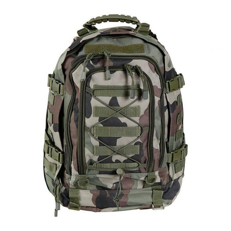 Sac à dos Ares modulable 45/60L à soufflet, dos rigide et système MOLLE, environ 2 kg