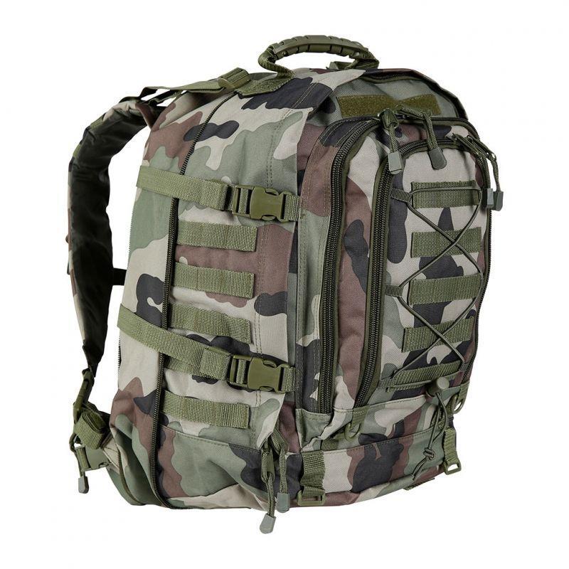 Sac à dos Ares modulable 45/60L à soufflet, dos rigide et système MOLLE, environ 2 kg