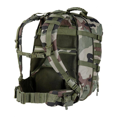 Sac à dos Ares modulable 45/60L à soufflet, dos rigide et système MOLLE, environ 2 kg