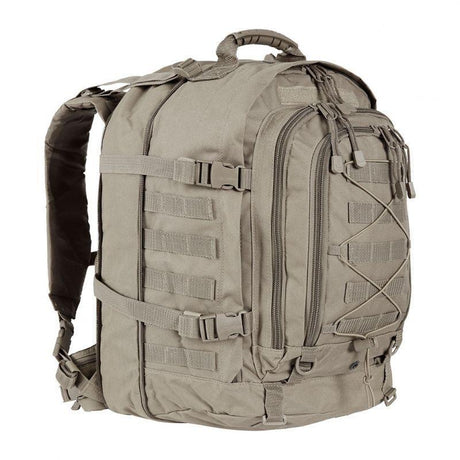 Sac à dos Ares modulable 45/60L à soufflet, dos rigide et système MOLLE, environ 2 kg