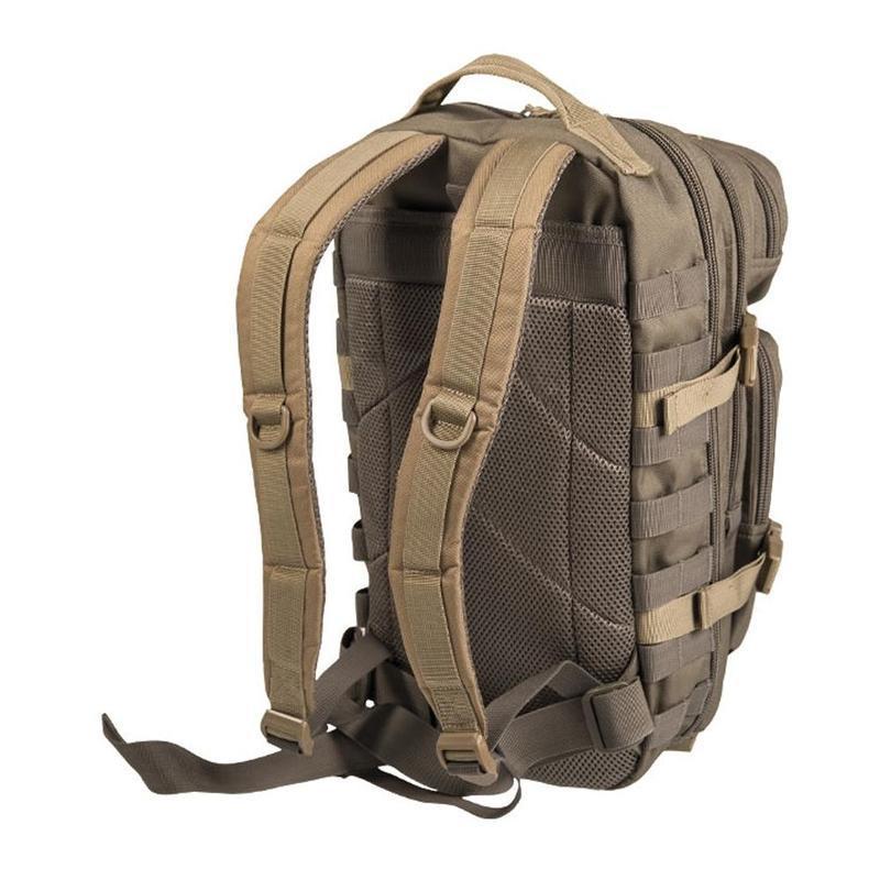 Sac à dos Mil-Tec US Assault Small 20L version bicolore polyester enduit PVC MOLLE 42 × 20 × 25 cm