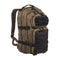 Sac à dos Mil-Tec US Assault Small 20L version bicolore polyester enduit PVC MOLLE 42 × 20 × 25 cm