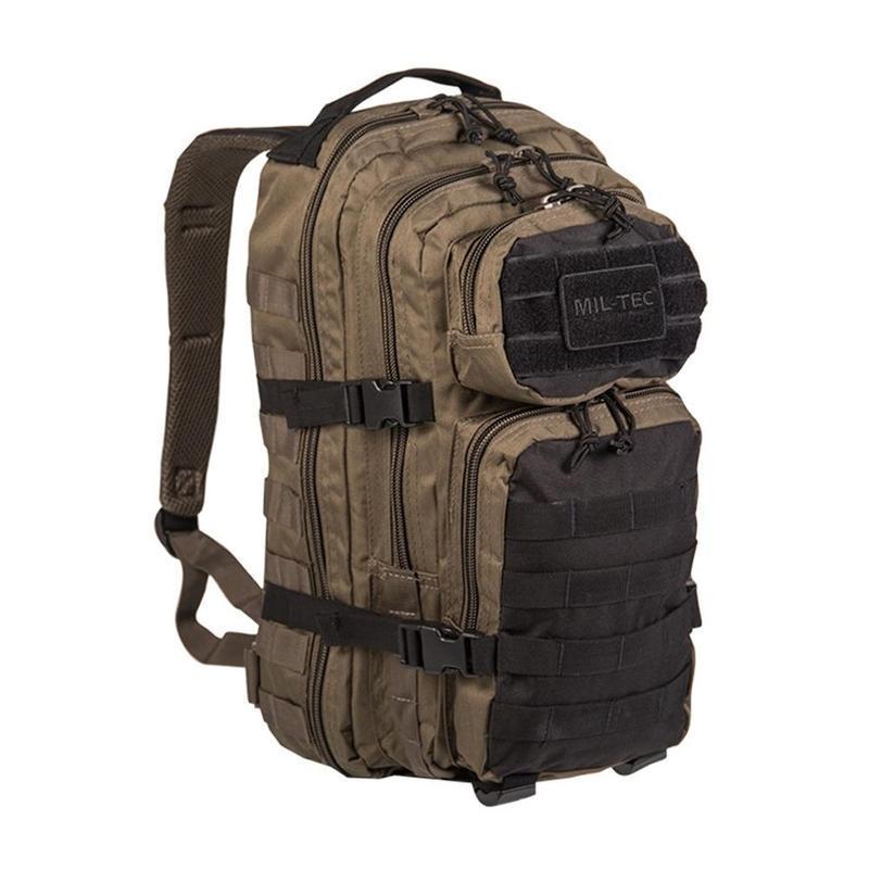 Sac à dos Mil-Tec US Assault Small 20L version bicolore polyester enduit PVC MOLLE 42 × 20 × 25 cm