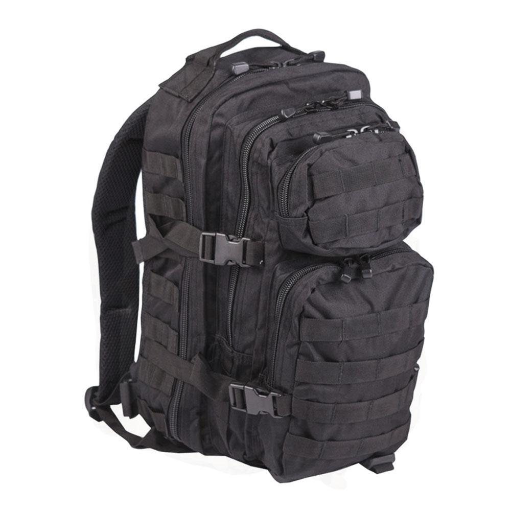 Sac à dos Mil-Tec US Assault Small 20L version monochrome polyester enduit PVC MOLLE 42 × 20 × 25 cm