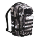 Sac à dos d'assaut Mil-Tec US 20 litres polyester enduit PVC avec système MOLLE classique cousu