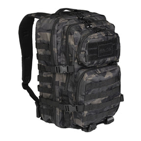 Sac à dos d'assaut Mil-Tec US 36 litres polyester 600D enduit PVC compartiment hydratation et MOLLE classique