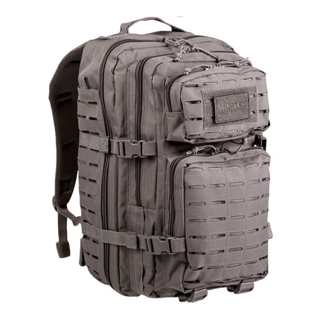 Sac à dos d'assaut Mil-Tec US Large 36 litres polyester PVC avec système Laser Cut frontal et compartiment hydratation