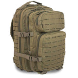 Sac à dos d'assaut Mil-Tec US Large 36 litres polyester PVC avec système Laser Cut frontal et compartiment hydratation