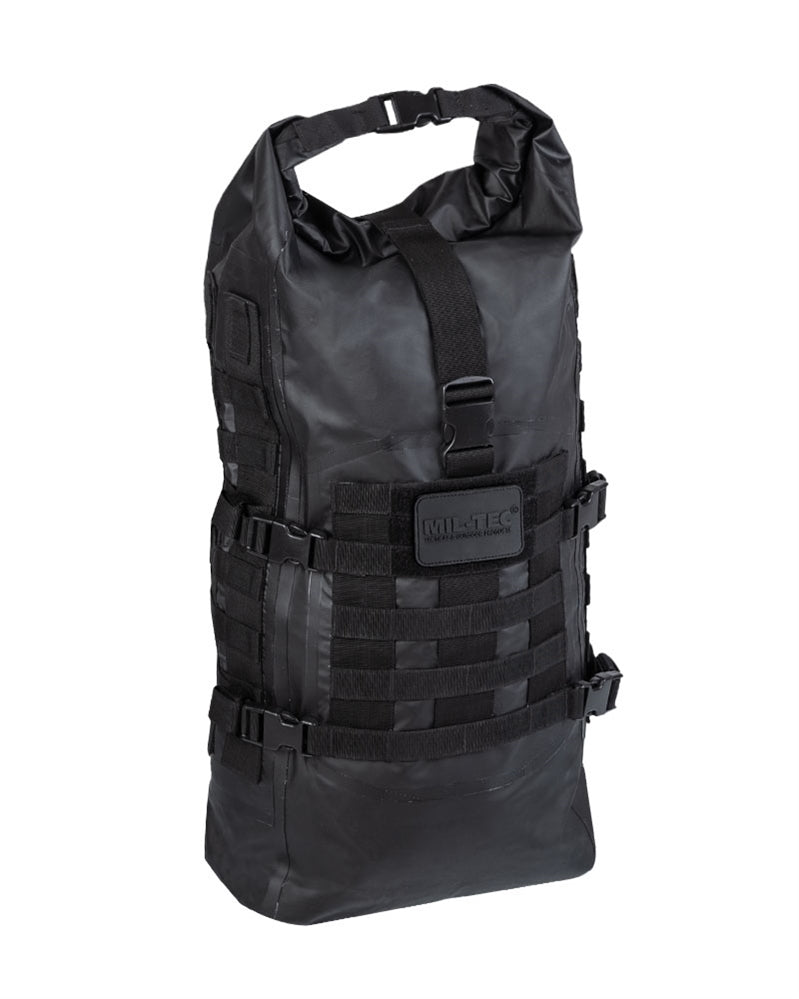 Sac à dos étanche SEALS Dry-Bag Mil-Tec 35 L en PVC 250D avec système MOLLE