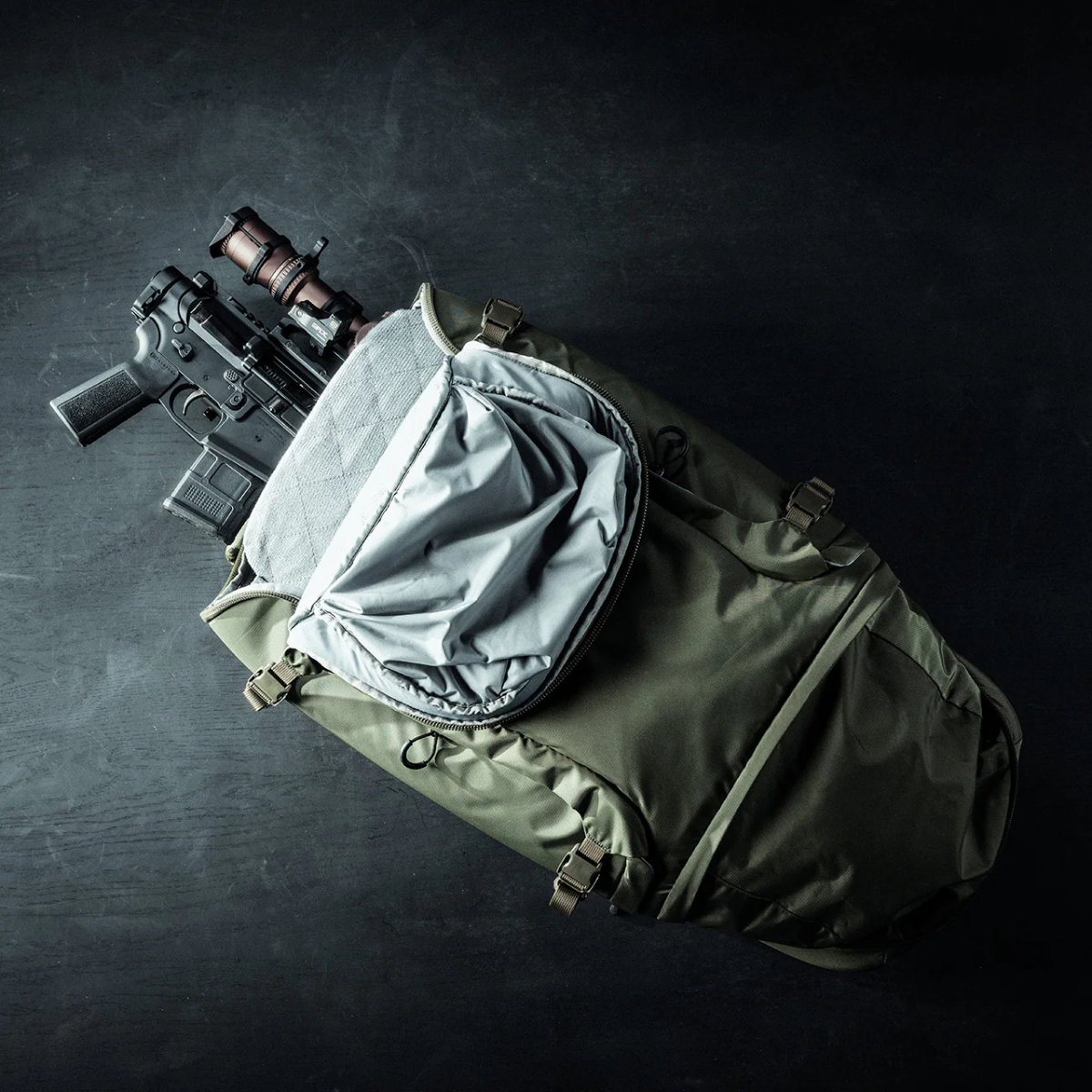 Sac à dos tactique Eberlestock Fade Adapt 28 L extensible à 40 L avec fourreau dissimulé