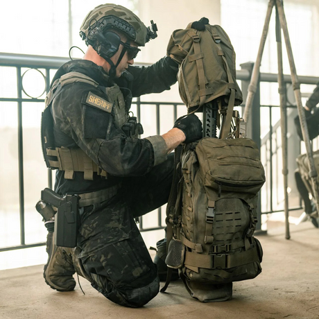Sac à dos tactique Eberlestock Gunslinger II 44 L avec fourreau d'arme et cadre Intex-II