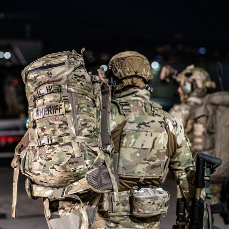 Sac à dos tactique Eberlestock Gunslinger II 44 L avec fourreau d'arme et cadre Intex-II