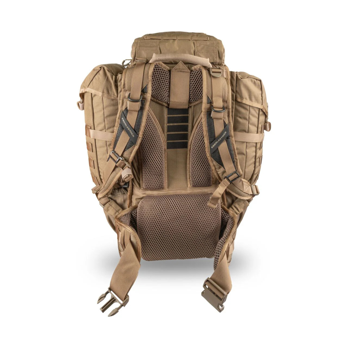 Sac à dos tactique Eberlestock Halftrack 43 L compatible radio PRC-117 avec housse de pluie