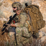 Sac à dos tactique Eberlestock Operator G4 98 L avec fourreau intégré, cadre Intex-II et rabat supérieur amovible