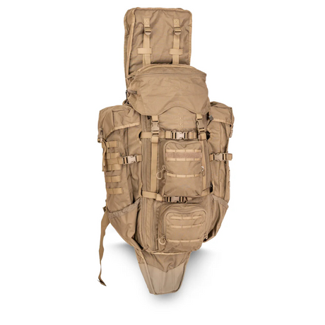 Sac à dos tactique Eberlestock Operator G4 98 L avec fourreau intégré, cadre Intex-II et rabat supérieur amovible