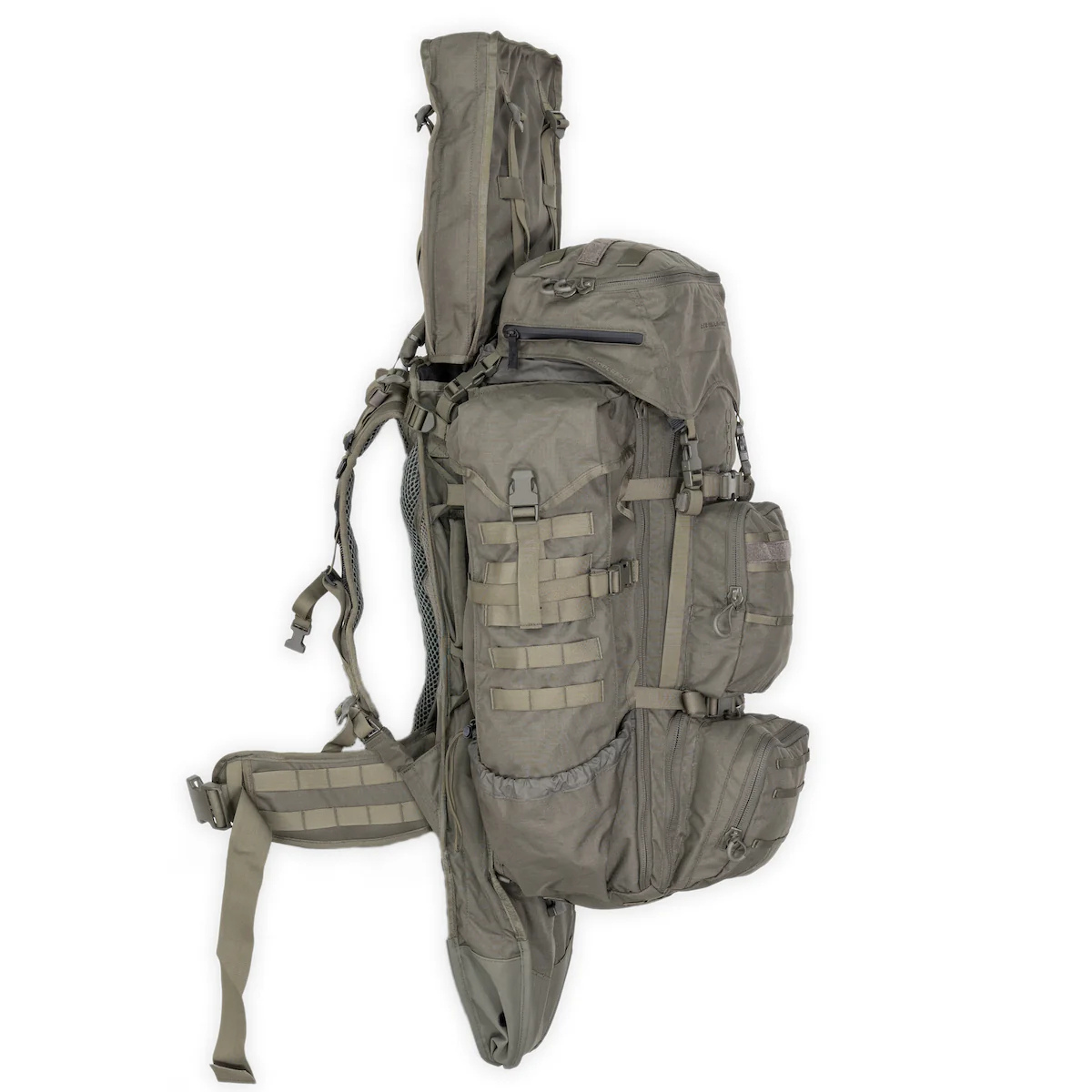 Sac à dos tactique Eberlestock Operator G4 98 L avec fourreau intégré, cadre Intex-II et rabat supérieur amovible