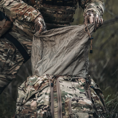 Sac à dos tactique Eberlestock Operator G4 98 L avec fourreau intégré, cadre Intex-II et rabat supérieur amovible