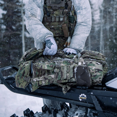 Sac à dos tactique Eberlestock Terminator 102 L renforcé avec cadre Intex-II et housse de pluie