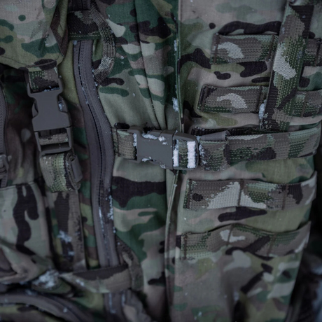 Sac à dos tactique Eberlestock Terminator 102 L renforcé avec cadre Intex-II et housse de pluie