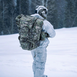 Sac à dos tactique Eberlestock Terminator 102 L renforcé avec cadre Intex-II et housse de pluie
