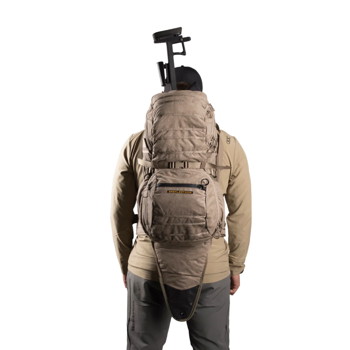 Sac à dos tactique Eberlestock X1 Euro 34 L avec fourreau d'arme pleine largeur et cloison repliable