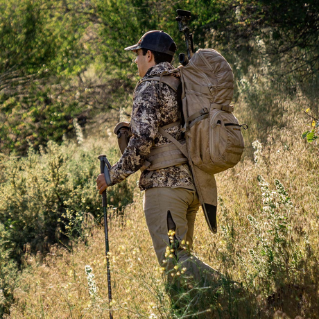Sac à dos tactique Eberlestock X1 Euro 34 L avec fourreau d'arme pleine largeur et cloison repliable