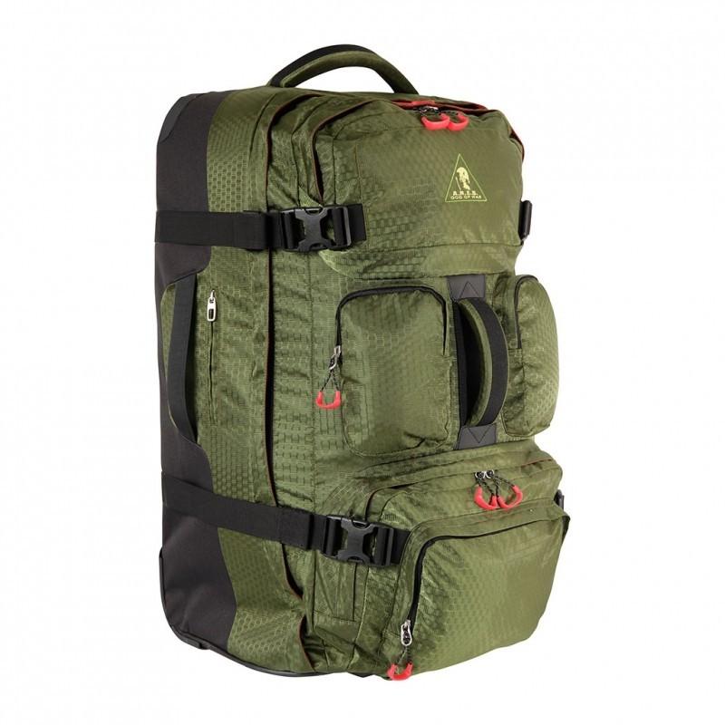 Sac de voyage Ares Elite Case 85L à roulettes, poignée rétractable métal, 65 × 40 × 30 cm