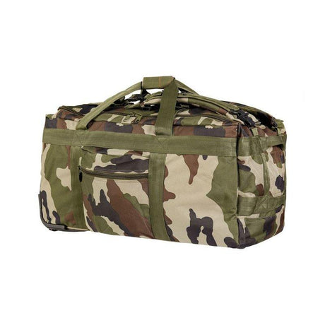 Sac de voyage Ares à roulettes 120L, compartiment central à ouverture totale, bretelles sac à dos