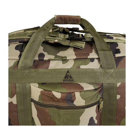 Sac de voyage Ares à roulettes 120L, compartiment central à ouverture totale, bretelles sac à dos