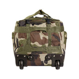 Sac de voyage Ares à roulettes 120L, compartiment central à ouverture totale, bretelles sac à dos