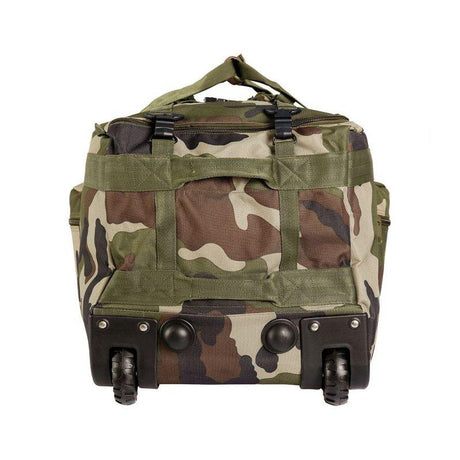 Sac de voyage Ares à roulettes 120L, compartiment central à ouverture totale, bretelles sac à dos