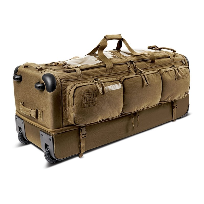 Sac de voyage à roulettes CAMS 3.0 5.11 Tactical 190 litres faux fond dissimulé