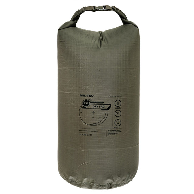 Sac étanche Mil-Tec Dry Bag 25 litres polyester roll-top