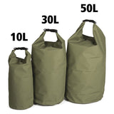 Sac étanche Mil-Tec Titan 10 litres en bâche PVC-polyester avec fermeture roll-top et D-Ring
