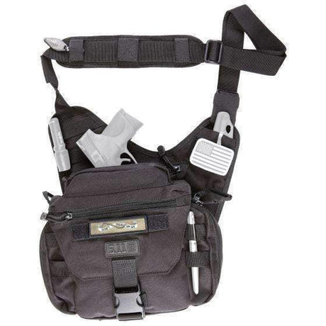 Sacoche 5.11 Tactical Push Pack bandoulière compatible ceinturon avec poches organisées