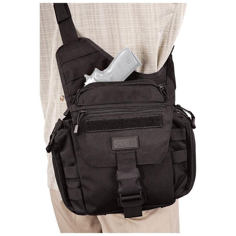 Sacoche 5.11 Tactical Push Pack bandoulière compatible ceinturon avec poches organisées