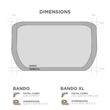 Sacoche EDC tactique Eberlestock Bando Bag banane et bandoulière à poche dissimulée