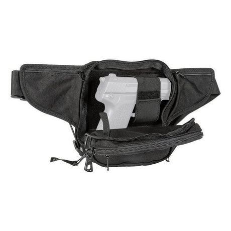 Sacoche Vega Holster 2U93 en nylon avec holster intérieur et compartiment pistolet à accès rapide