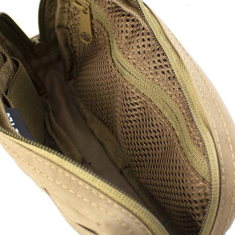 Sacoche banane Mil-Tec Fanny Pack à ceinture en polyester avec fixations MOLLE en façade et poche filet intérieure