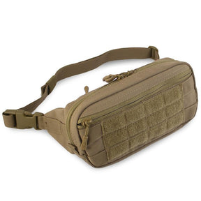 Sacoche banane Mil-Tec Fanny Pack à ceinture en polyester avec fixations MOLLE en façade et poche filet intérieure