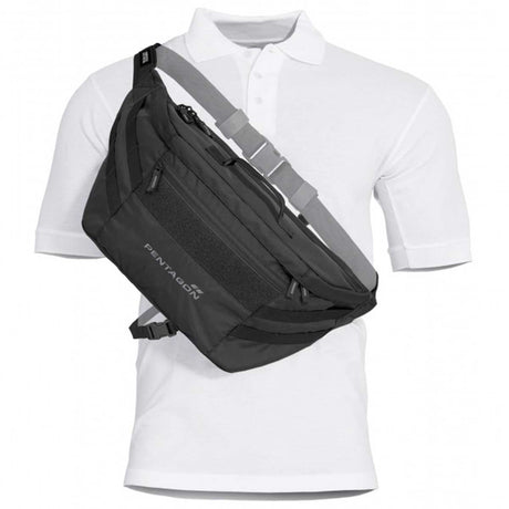 Sacoche de dissimulation Pentagon Telamon en polyester 600D 8,5 L à compartiment arme et poche documents
