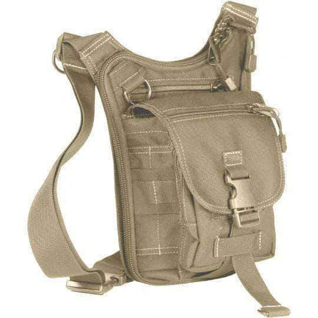 Sacoche multi-poches Vega Holster 2B31 en nylon, bandoulière ou port ceinture, dos aéré filet