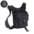 Sacoche multi-poches Vega Holster 2B31 en nylon, bandoulière ou port ceinture, dos aéré filet