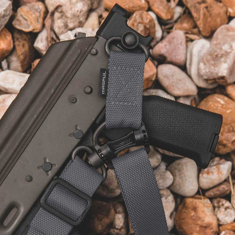 Sangle d'arme MS4 Dual QD Gen2 Magpul convertible nylon 3,2 cm anneau acier