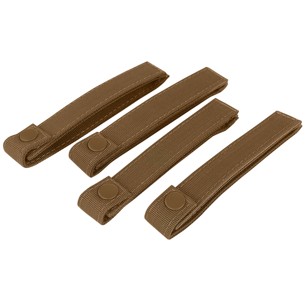 Sangles MOLLE Condor Mod Straps 15 cm lot de quatre fermeture à pression