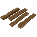 Sangles MOLLE Condor Mod Straps 15 cm lot de quatre fermeture à pression