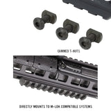Section de rail Picatinny Magpul M-LOK 11 emplacements 12,4 cm en polymère
