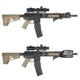 Section de rail Picatinny Magpul M-LOK 9 emplacements en polymère avec visserie